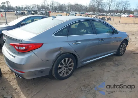 2015 Hyundai Sonata Sport from USA, damaged, VIN 5NPE34AFXFH248341